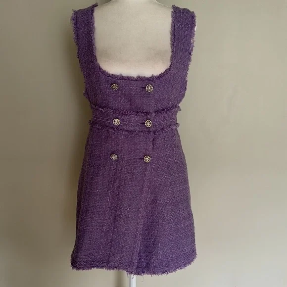 Mini Dress Zara Purple Tweed Dress Zara Dresses Zara Purple Tweed Mini Dress With Rhinestone Buttons Mini Dress Zara Purple Tweed Dress Zara Dresses Zara Purple Tweed Mini Dress With Rhinestone Buttons